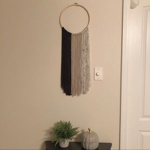 Urban boho wall hanging